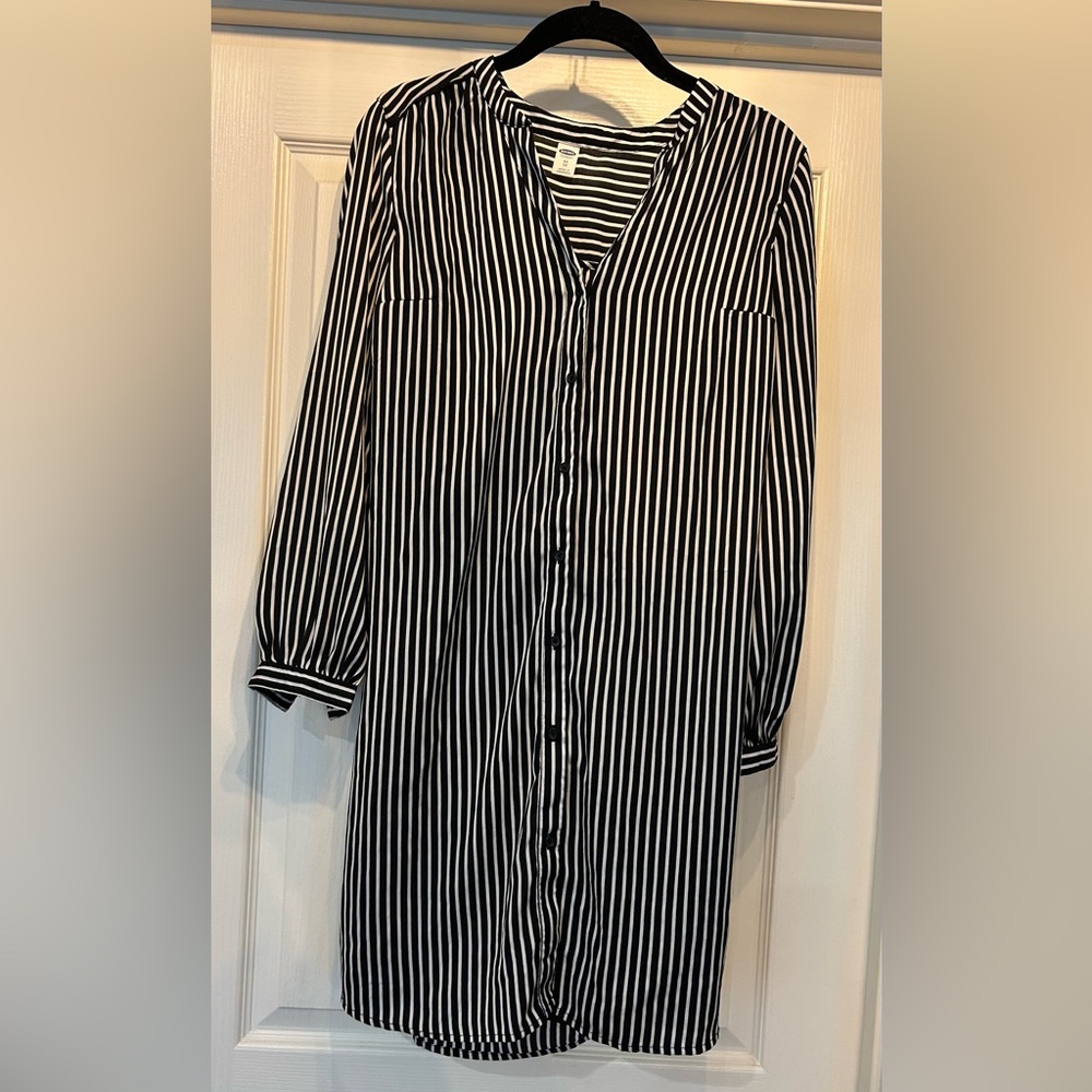 Old Navy stripped dress size xs
